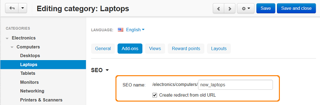 SEO name