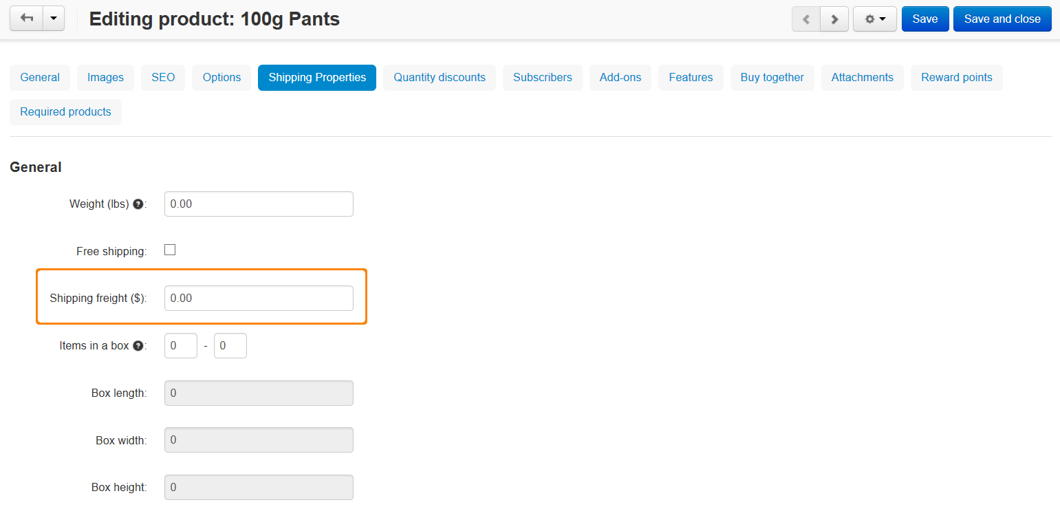 CS-Cart and Multi-Vendor allow you to specify additional shipping cost for a product.