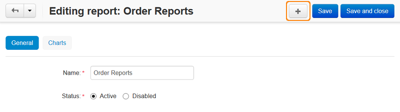 Add a chart to a sales report in CS-Cart and Multi-Vendor.