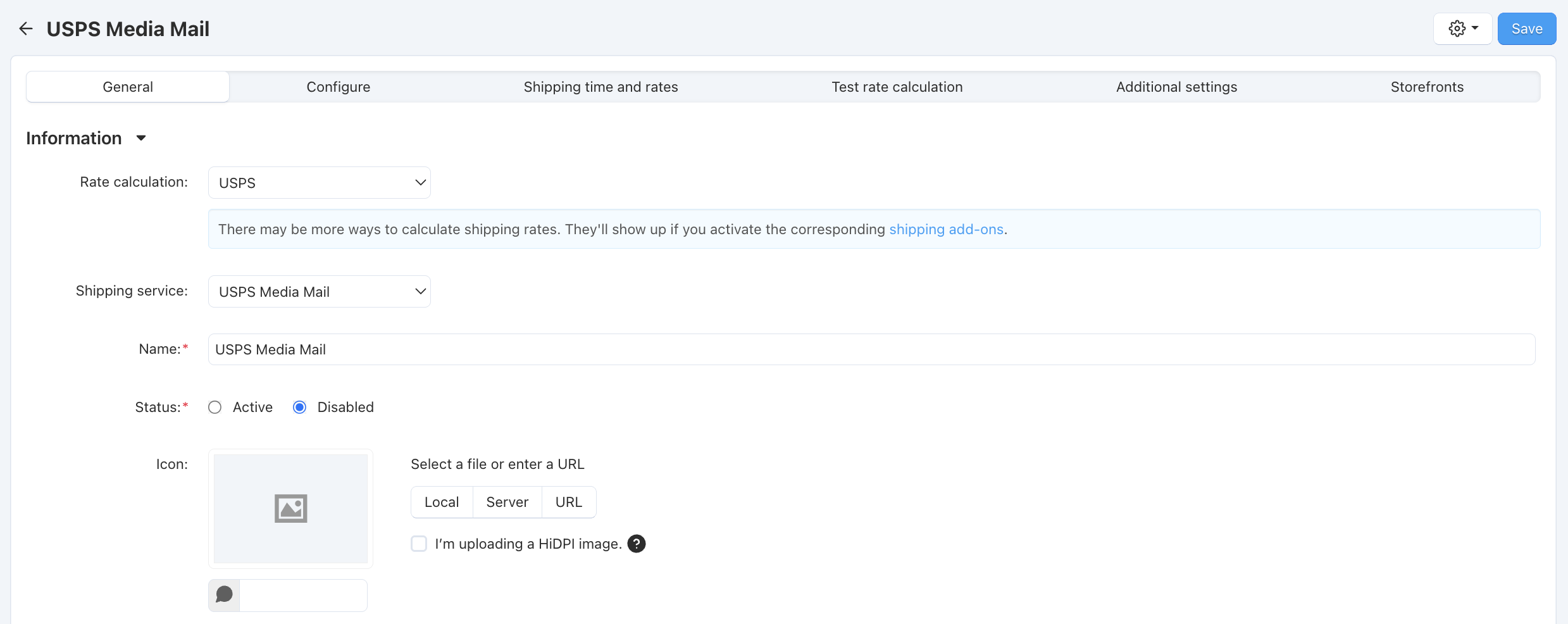 Setting up USPS in CS-Cart.