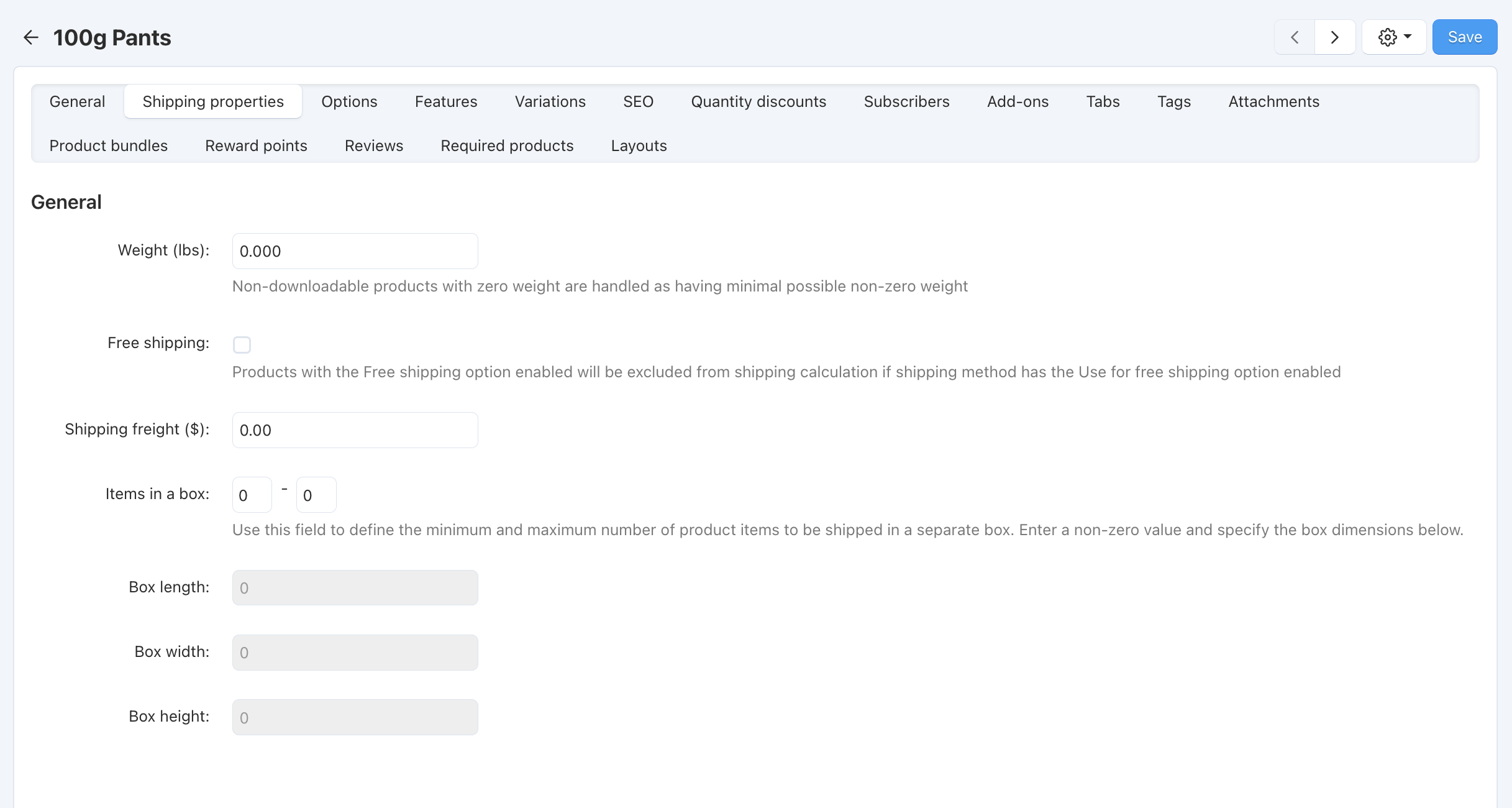 Shipping cost per item in CS-Cart and Multi-Vendor.