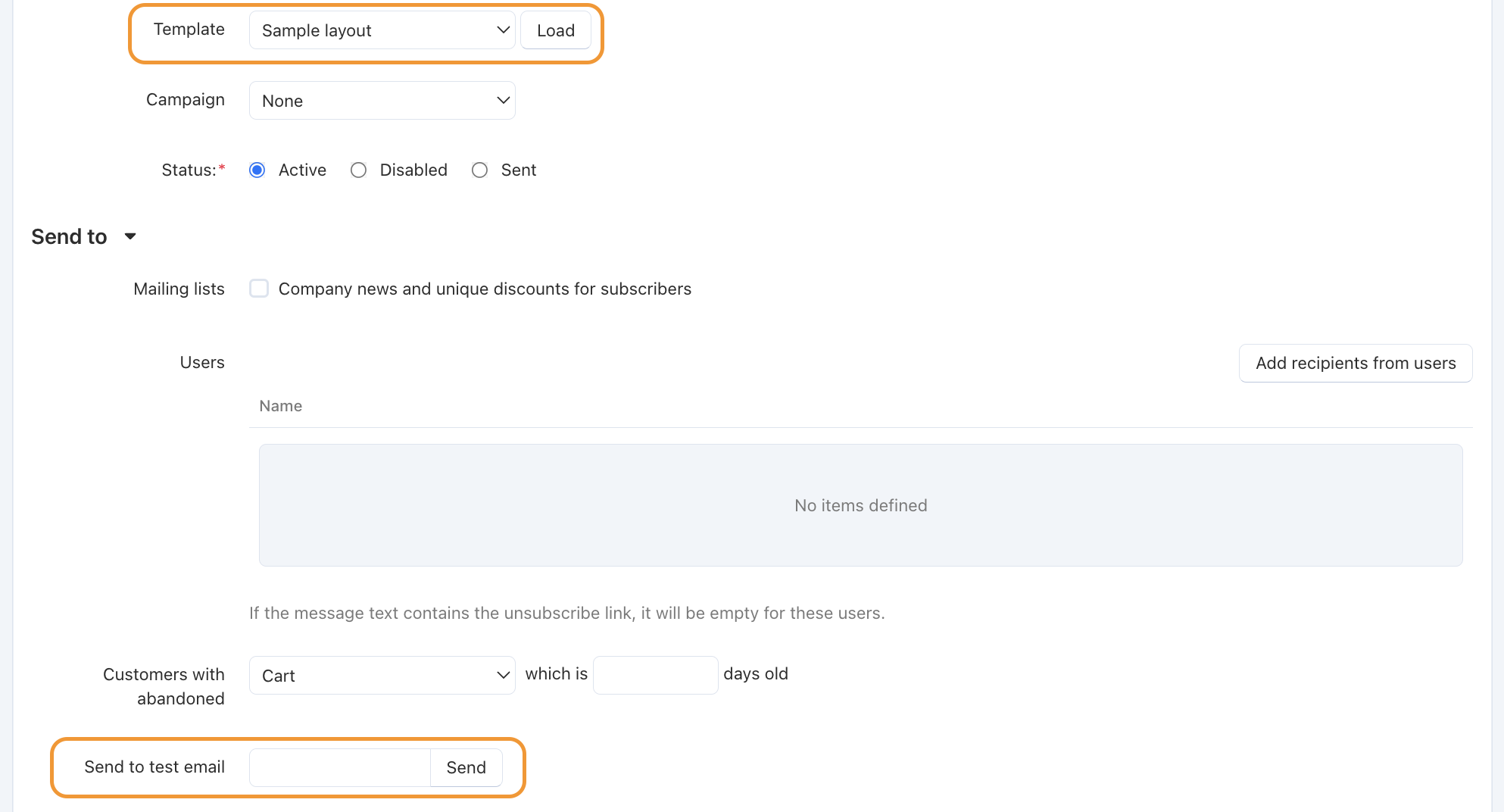 Load the template in the test newsletter of your choice, then send it to the email address of your choice.