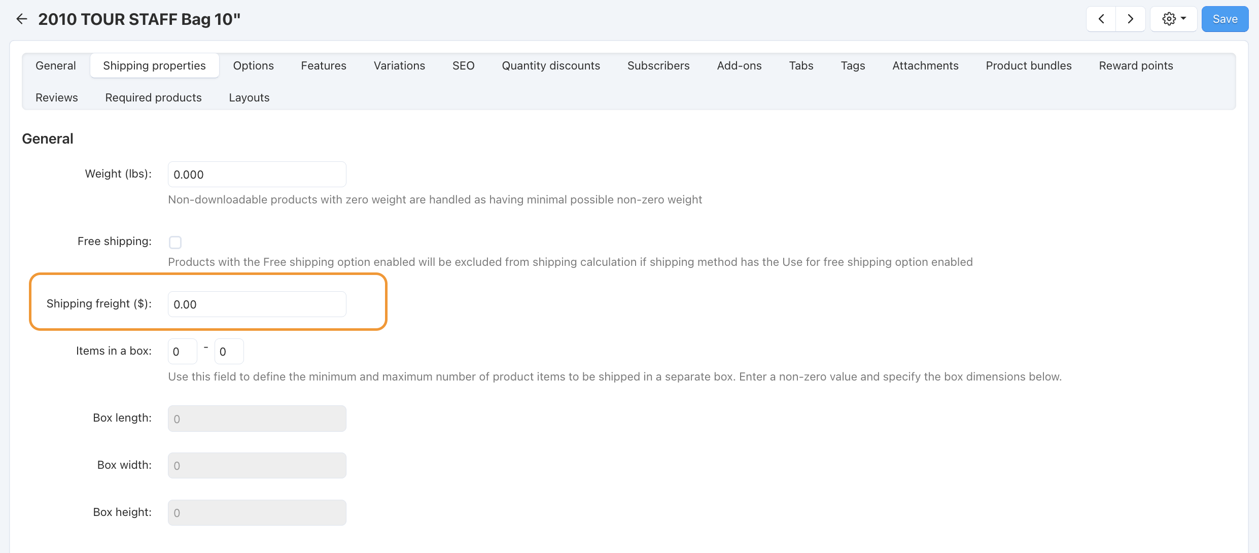 CS-Cart and Multi-Vendor allow you to specify additional shipping cost for a product.
