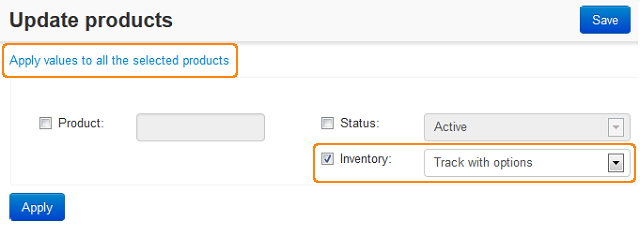 Update products