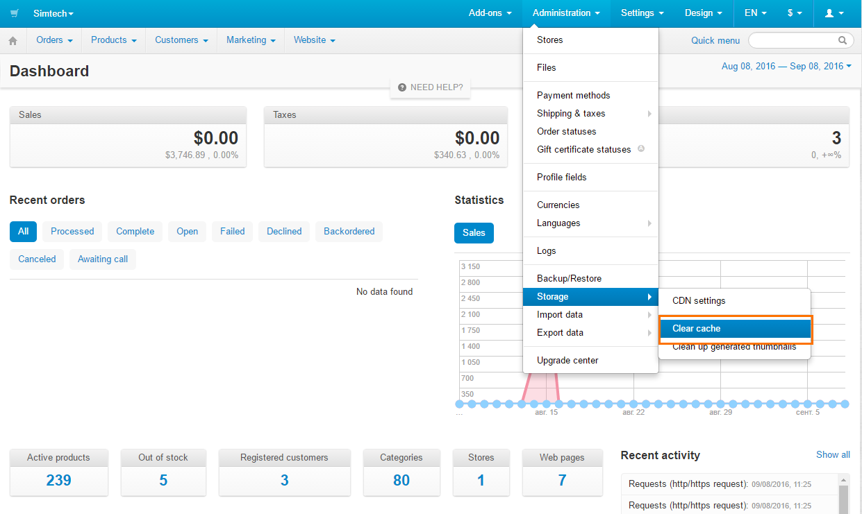 the Disable Right Mouse Click add-on on the storefront