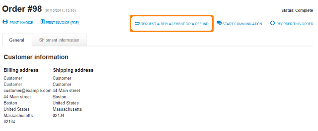 Order